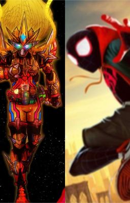 RWBY: (Genius Gamer Shadow) Ex-Aid Reader x Ruby Rose (SPIDERVERSE)