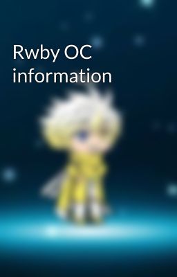 Rwby OC information