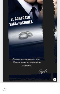 Saga Pasiones: El contrato