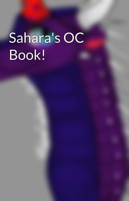 Sahara's OC Book!