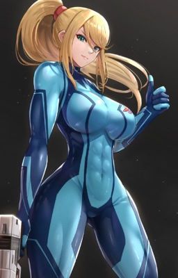 Samus Aran X Male Reader #2 (Chomper 384)