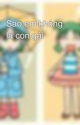 Sao em không là con gái