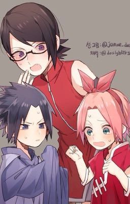 [Sarada's Family] Papa!! Mama!!?? 