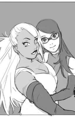 sarada x chocho : plus que des meilleures amies ~Oneshot~