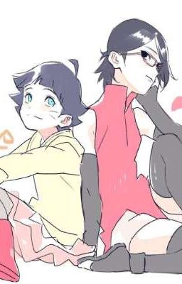 sarada x Himawari oneshot 