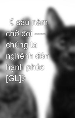 《 sáu năm chờ đợi ---- chúng ta nghênh đón hạnh phúc [GL]》