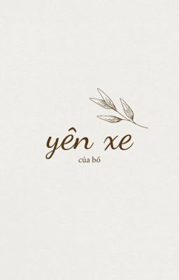 Sau yên xe của bố 