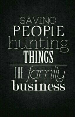 Saving people, hunting things, the family busines