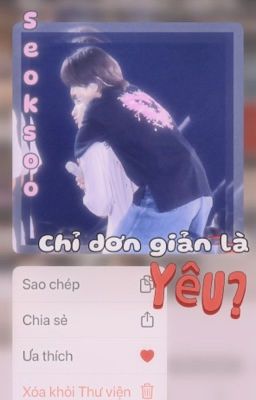 [ seoksoo ] chỉ đơn giản là yêu