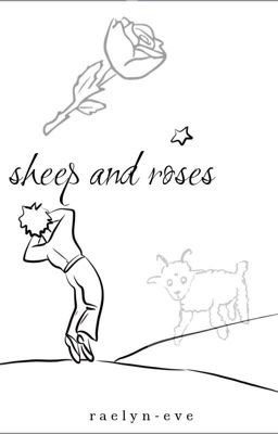 sheep and roses