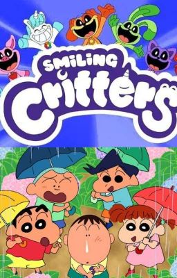 shin chan y sus amigos conocen a los smiling critters 