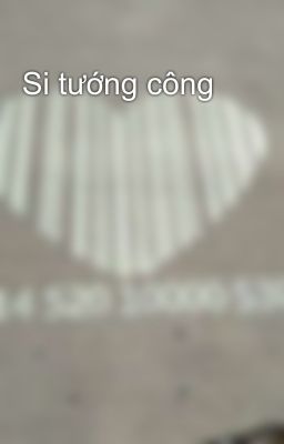 Si tướng công