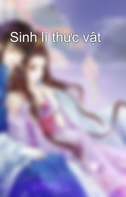 Sinh lí thực vật