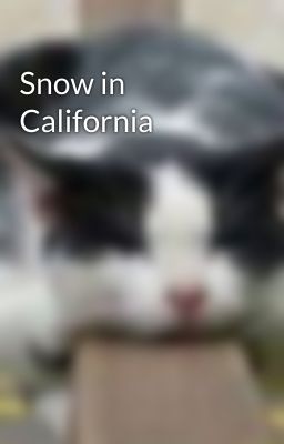 Snow in California