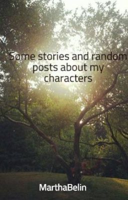 Some stories and random posts about my characters