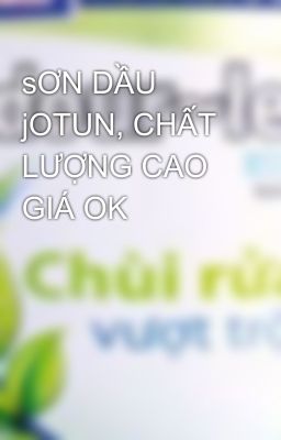 sƠN DẦU jOTUN, CHẤT LƯỢNG CAO GIÁ OK