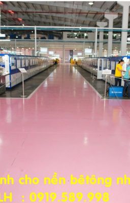 Sơn epoxy cho nền bêông, sàn nhà xưởng, bệnh viện, trường học, nhà ăn...