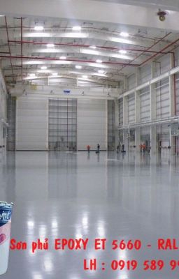 Sơn epoxy dành cho sàn nhà xưởng công nghiệp tại Hà Nội