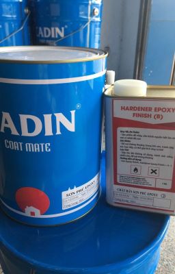 Sơn phủ epoxy Cadin cho nền bê tông chất lượng, giá rẻ