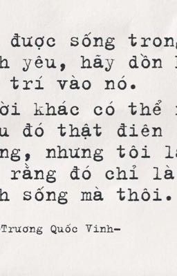 Sống là để yêu