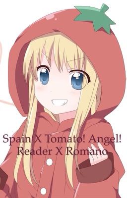 Spain x tomato! Angel! Reader x Romano