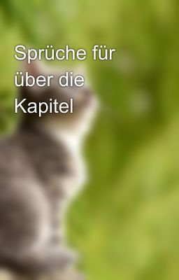 Sprüche für über die Kapitel