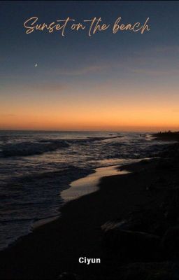 Sunset on the beach