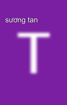 sương tan