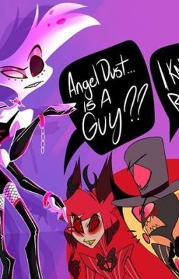 T-that outfit!~ Alastor x angel dust x sir pentious LEMON!!!!!⤜(♥ᗜ♥)⤏