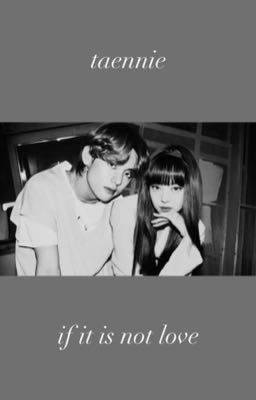 taennie | if it is not love