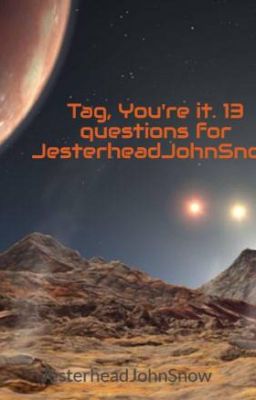 Tag, You're it. 13 questions for JesterheadJohnSnow