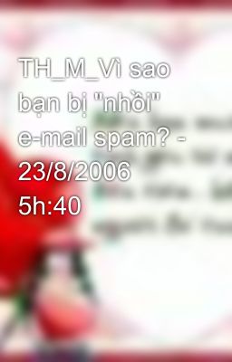 TH_M_Vì sao bạn bị 