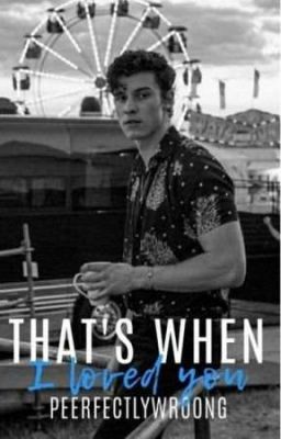 That's when I loved you II Shawn Mendes