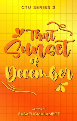 That Sunset of December 