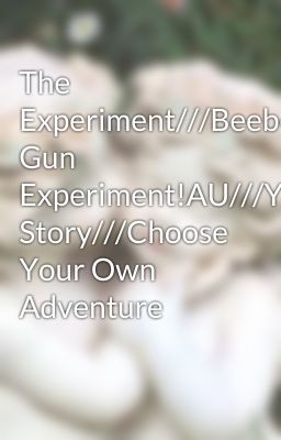 The Experiment///Beebe Gun Experiment!AU///Y/N Story///Choose Your Own Adventure