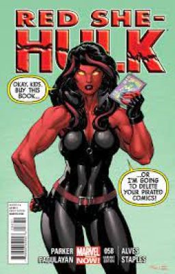 the incredible red she hulk