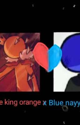 the king orange x Blue nayy 