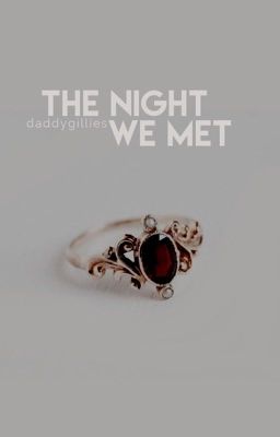 THE NIGHT WE MET | A. SALTZMAN