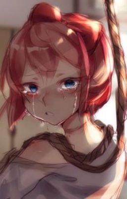 The rain clouds will be gone. (Sayori x Female Reader SMUT)