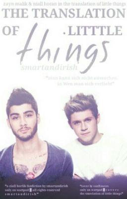 » the translation of little things « • Ziall Horlik • *coming soon*