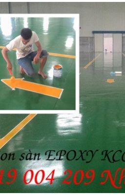 THI CÔNG SƠN NỀN EPOXY KCC CHO NHÀ MÁY DƯỢC DÀY 3 LY GIÁ RẺ HƯNG YÊN