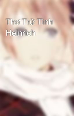 Thơ Trữ Tình Heinrich