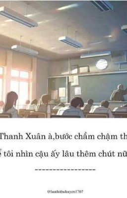 Thời niên thiếu không thể quay lại ấy