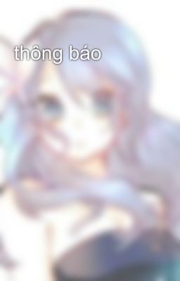 thông báo 