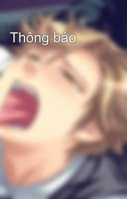 Thông báo