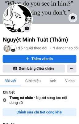 Thông Tin Cá Nhân Của Tao