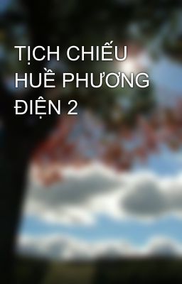 TỊCH CHIẾU HUỀ PHƯƠNG ĐIỆN 2