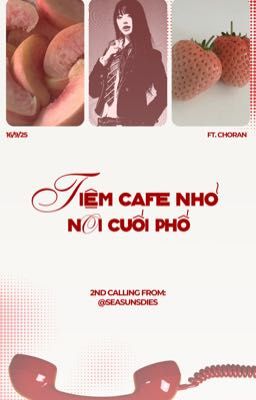 ☕️tiệm cà phê nhỏ nơi cuối phố ₊˚⊹ 