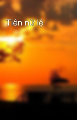 Tiên nữ lệ