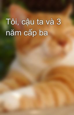 Tôi, cậu ta và 3 năm cấp ba